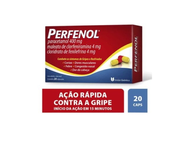 Perfenol Gripe 20 Cápsulas - 14,90